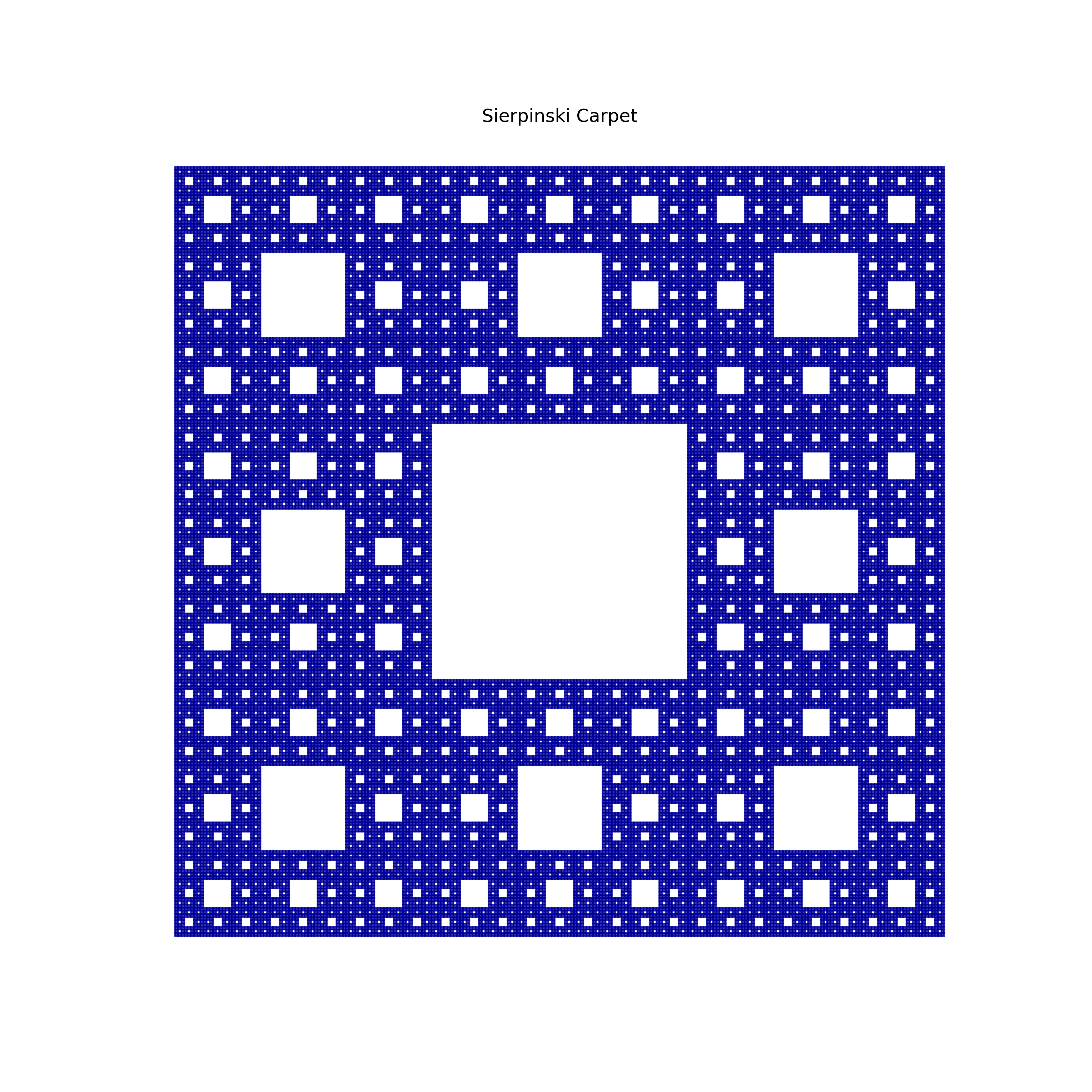 SierpinskiCarpet